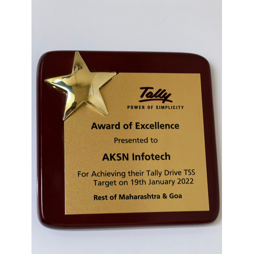 Award of Excellence  January 2022