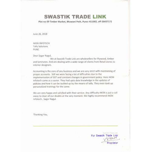 SWASTIK TRADE LINK